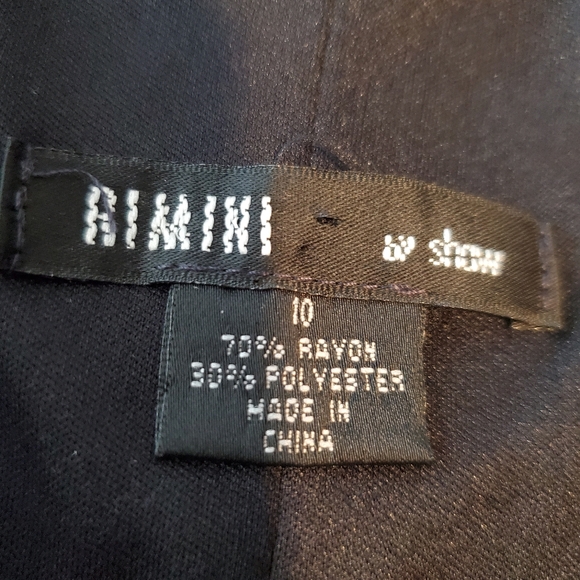 Vtg Remini By Shaw 10 Black Beaded Gown Maxi Dress Romantic 90s Gothic Formal - Picture 6 of 8